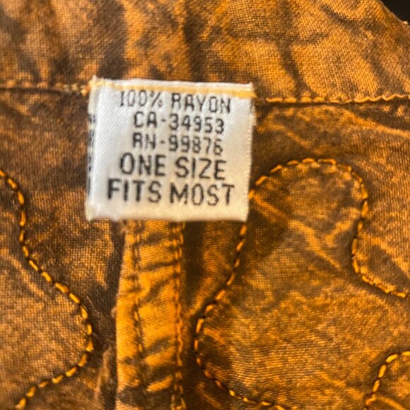 You Are Incredible🤎 Vintage Bronze Wrap Skirt And Halter Set - Picture 9 of 10